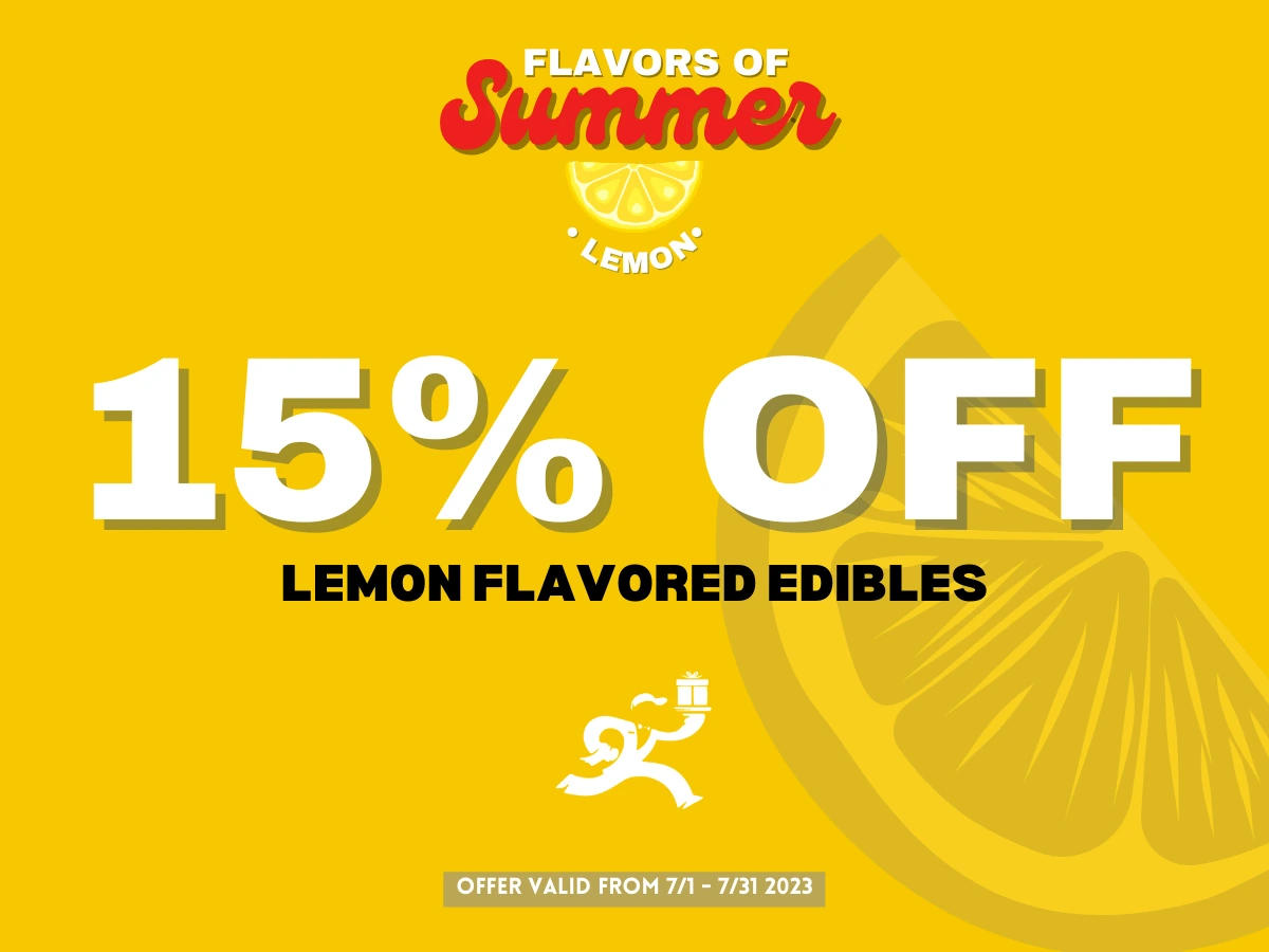 Summer of Flavors Lemon Edibles 15% Off