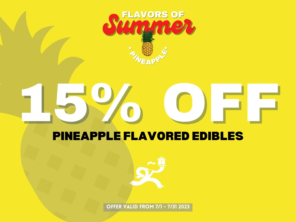 Summer of Flavors Pineapple Edibles 15% Off